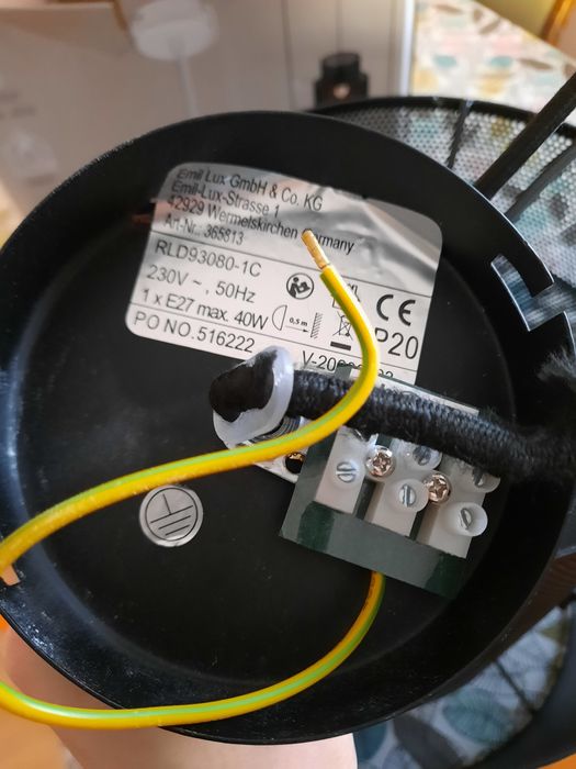 Żyrandol w stylu loftowym