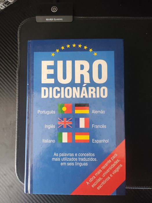 Euro Dicionario Português/ alemão/inglês/francês/italiano/espanhol