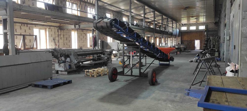 Ленточный конвейер, стрічковий транспортер для тирси, щепи ГСК-300*7