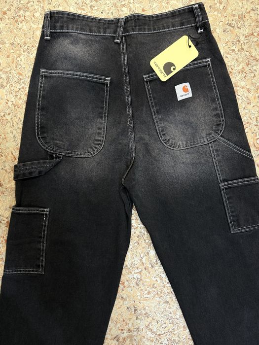 Джинси CARHARTT | Графітовий та Голубий