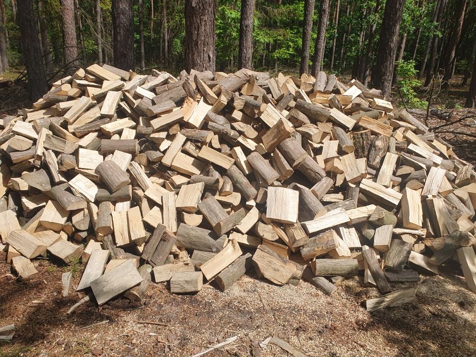 Drewno opałowe - brzoza, dąb, grab