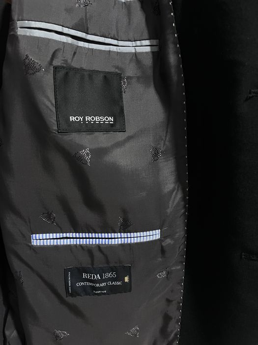 Розкішний вовняний піджак жакет оверсайз від бренду Roy Robson