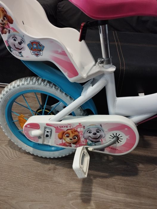 Bicicleta criança patrulha pata