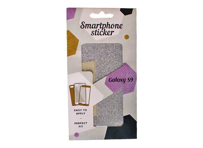 Brokatowa naklejka case cover na telefon SAMSUNG GALAXY S9