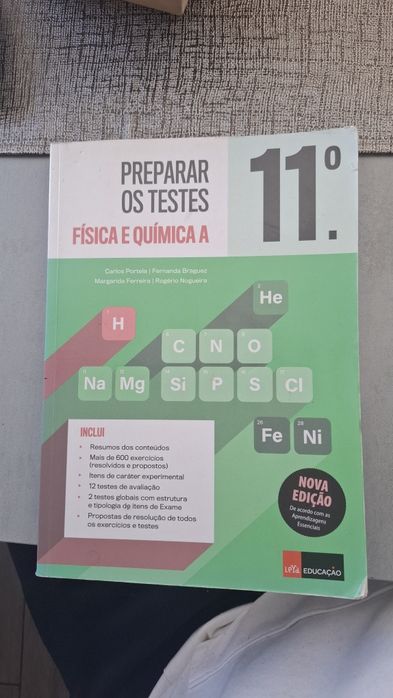 Preparar para os testes Física e Química A.