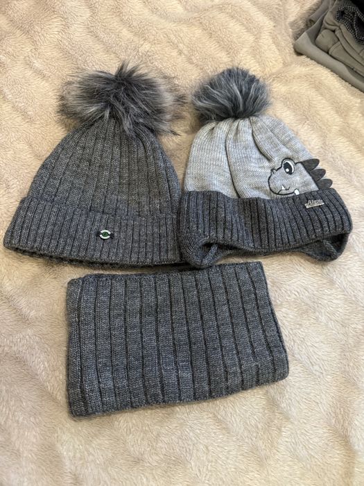 Комплект шапки з хомутом