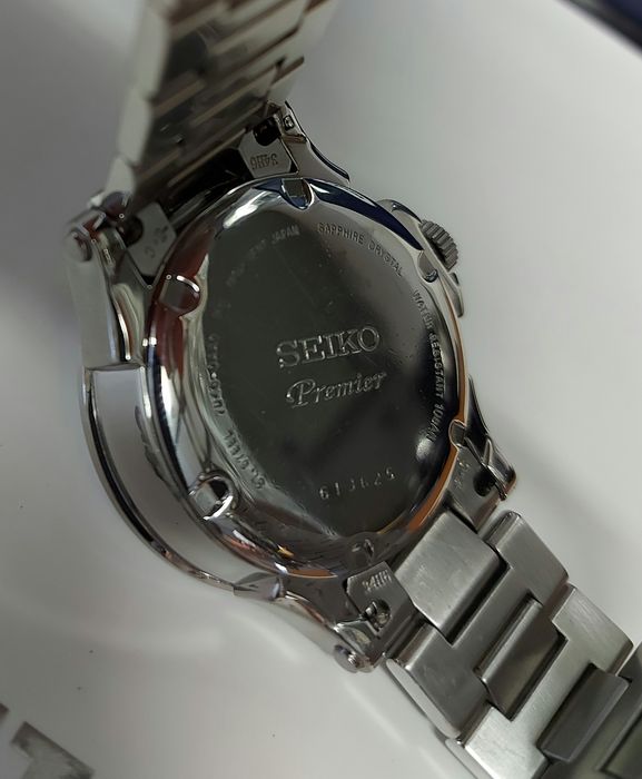 Seiko Premier calendário perpétuo