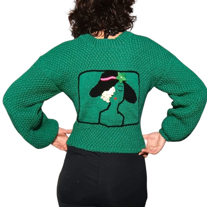 Ręcznie robiony żakiet