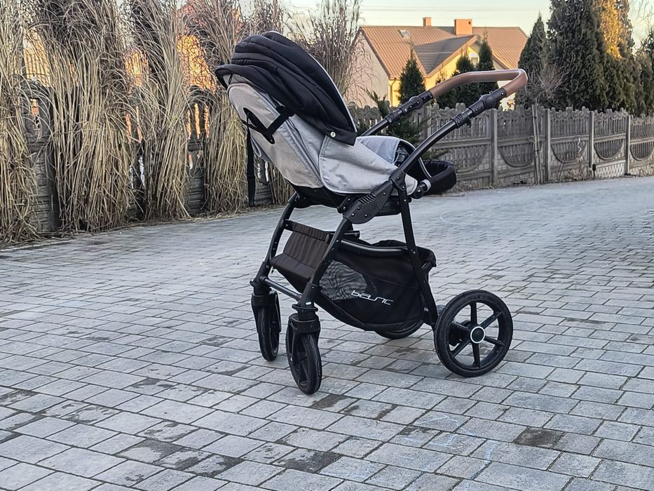 Wózek 3w1 Basic Plus Grey Fox na gwarancji