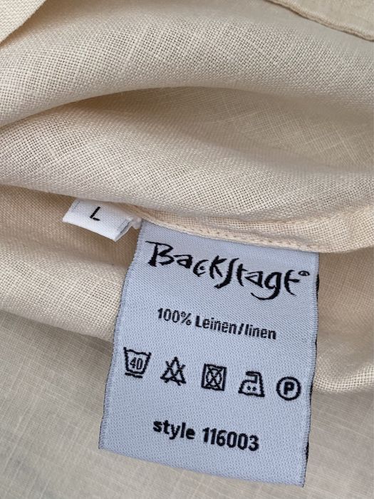 Нова жіноча льняна блуза 100% льон backstage L(12)40