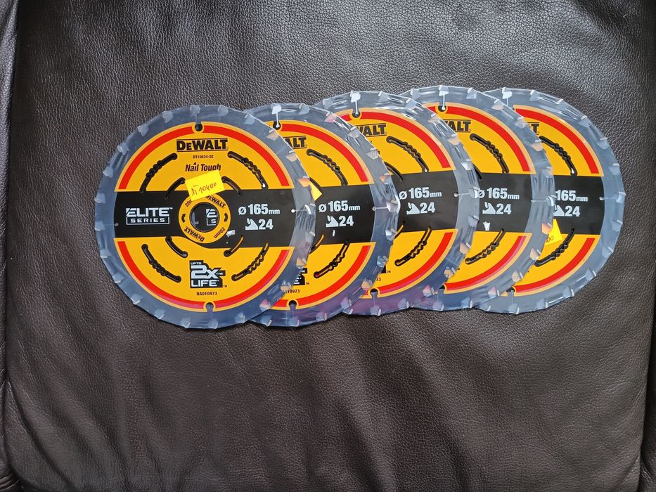 Пильний диск по дереву DeWalt Elite 165x20 мм(16мм)  24 зуба DT10400-Q