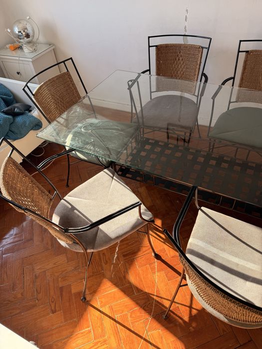 Mesa familiar 6 lugares