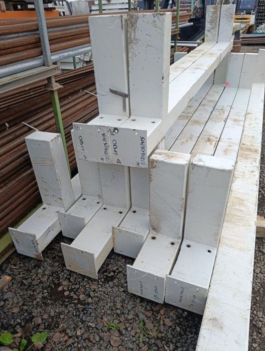 Profil stalowy 20cm x 12cm.stopa podpora słupek