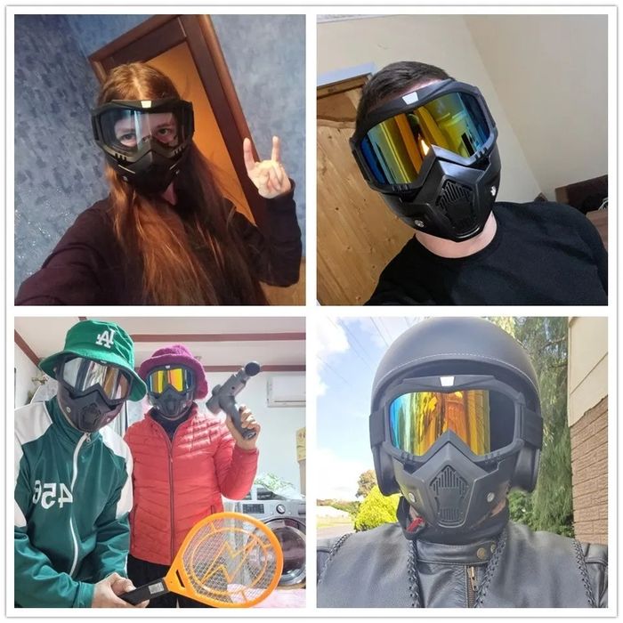 Máscara goggles off-road