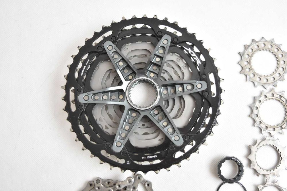 kaseta SHIMANO XTR cs-m9100 ! 12s ! + łańcuch ! 10-45z !