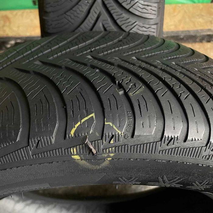 195/65 R15 Michelin Alpin 5(шини б/у зима склад вибір 2 шт залишилось)