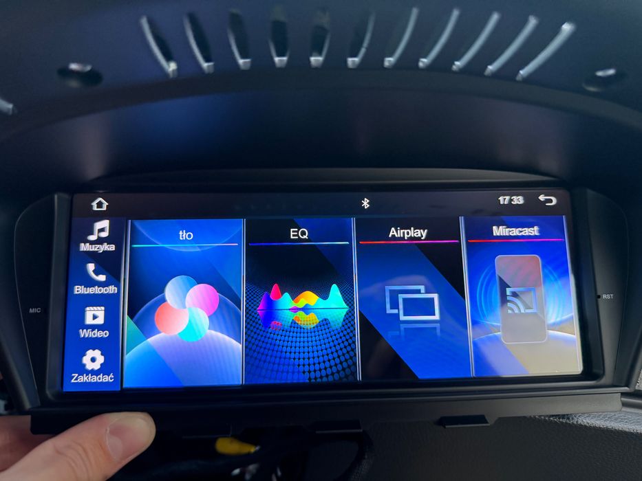 Radio CarPlay. Android Auto BMW E60 E61 E90 E91 CCC