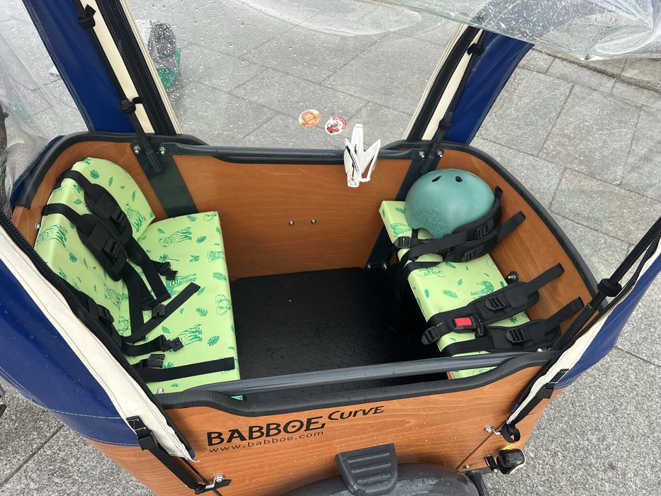 Babboe Curve Mountain — rower cargo z budą | Warszawa