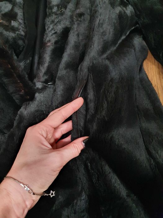 Натуральная шуба из мутона +ПОДАРОК сумочка