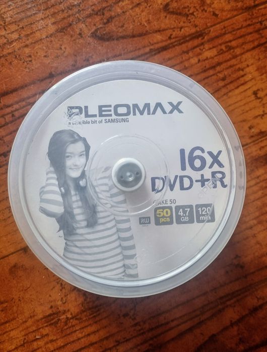 Pack of 43 CD/DVD-R Blank Discs, 4.7 GB, 120 minutes