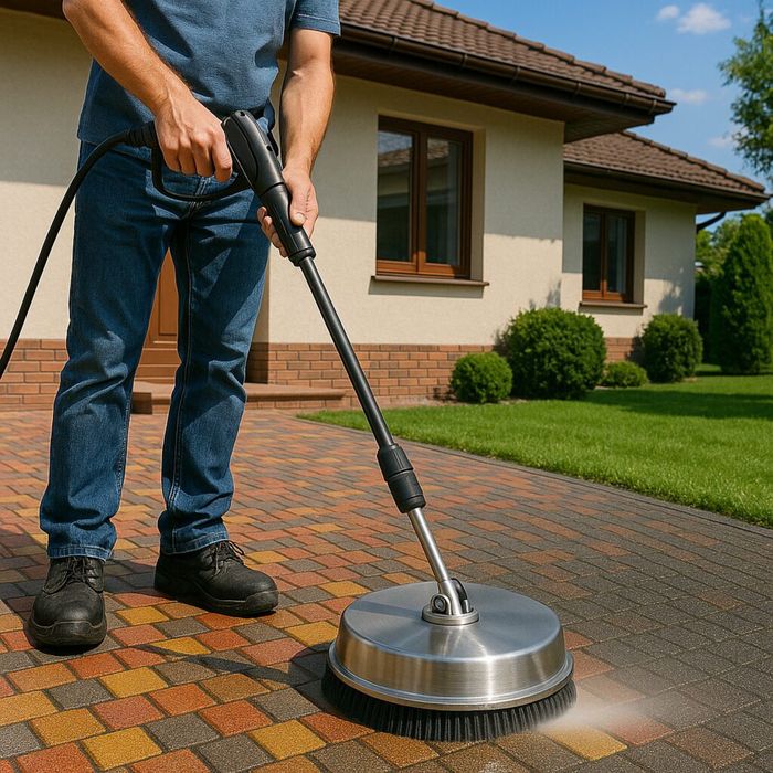 Миття та чистка бруківки