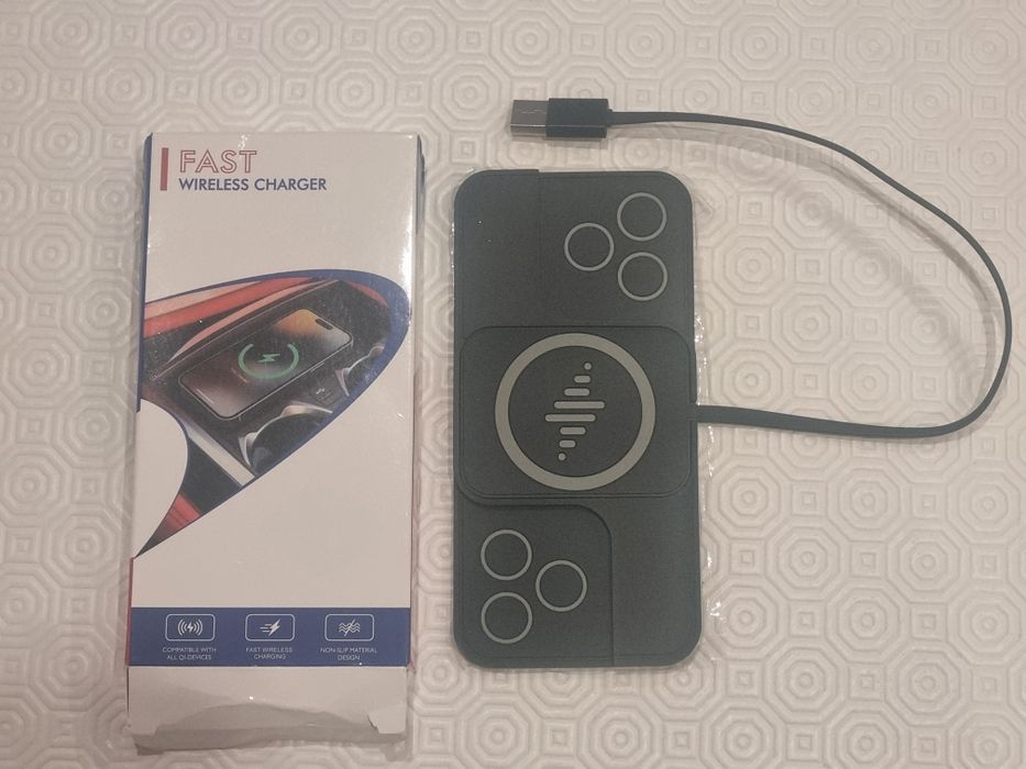 Carregador rápido sem fios (wireless) 15W