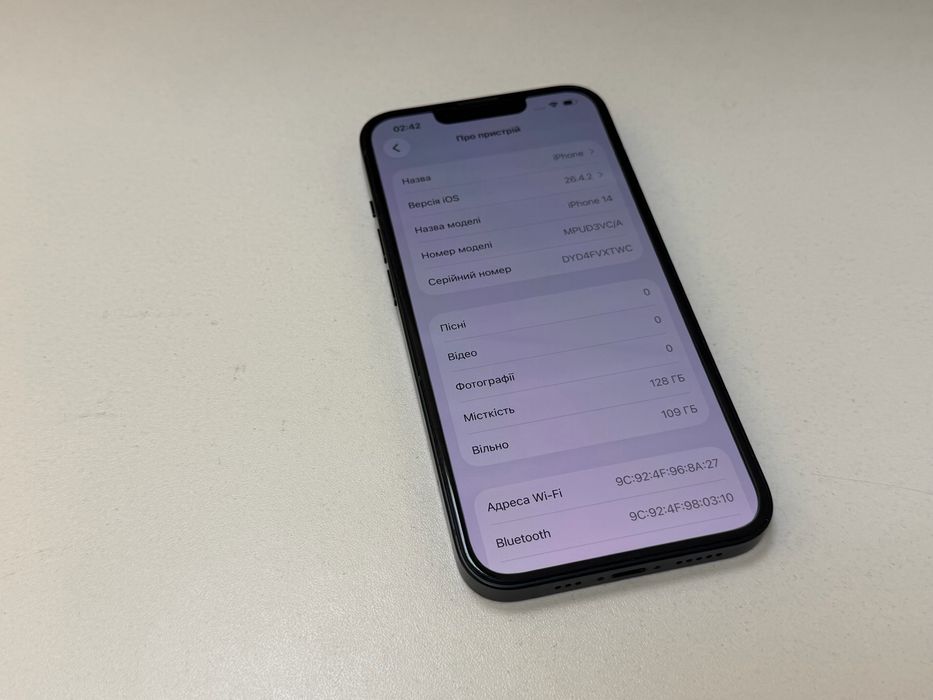 Iphone 14 128gb neverlock Global Black 370$