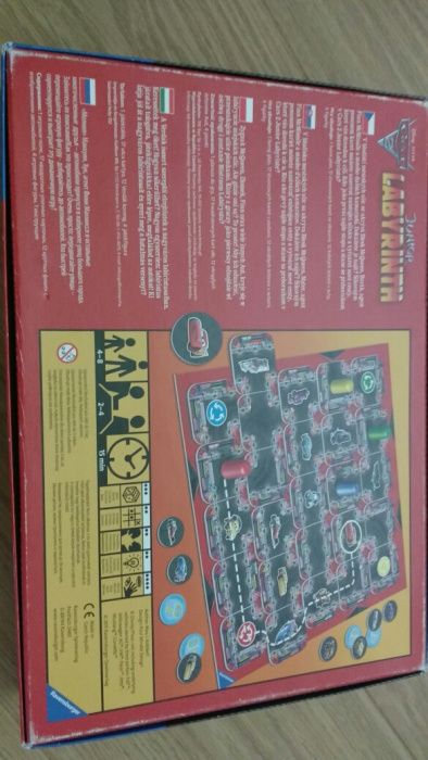 Gra labirynt junior cars od 4+