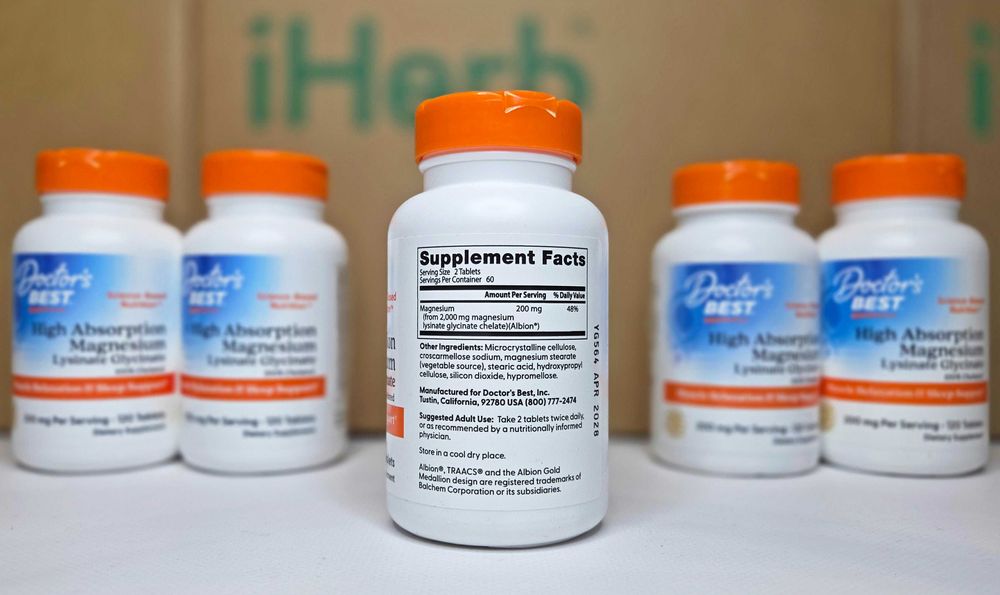 Doctors Best, біодоступний магній хелат (гліцинат+лізинат) 120 і 240шт
