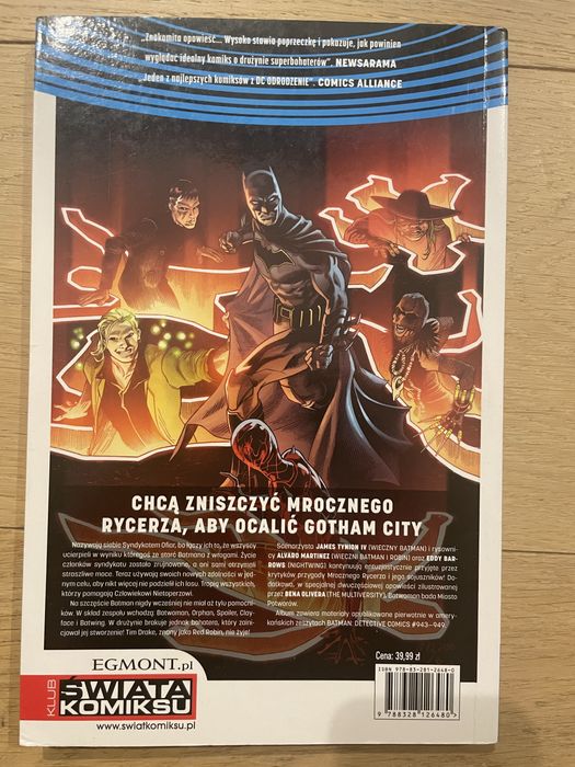 DC batman tom2 syndykat ofiar