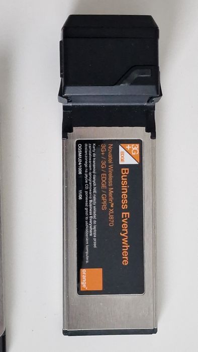 Modem Merlin XU870 po Business Everywhere od  Orange