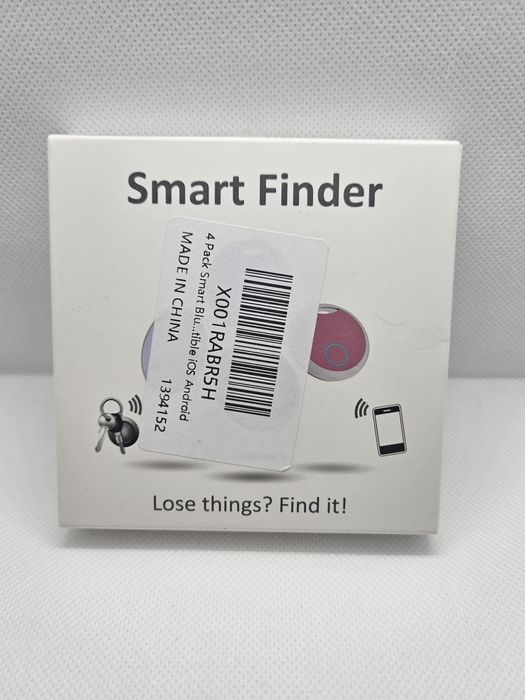 Nowe Smart Finder - 4 sztuki, Bluetooth, Śledzenie Rzeczy