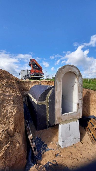 Zbiornik betonowy szambo piwnice ogrodowe kanał samochodowy Lublin