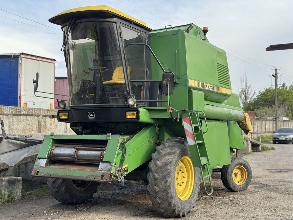 Комбайн зернозбиральний John Deere 1072 4.2 м жатка ПРИВЕЗЕНИЙ 1988р 1065 1075 джон дір дир міні