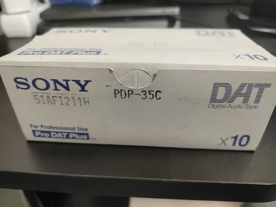 Sony Pro DAT Plus PDP-35C x10 – NOWE / NOS