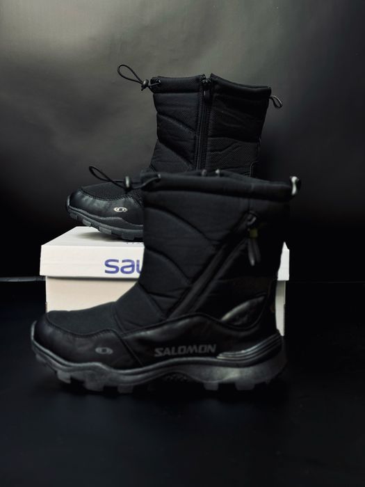 Мужские Дутики Salomon / Самая теплая обувь на зиму / Саламон Дутиши