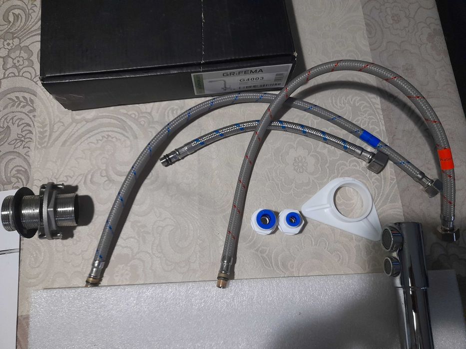 Bateria kuchenna GRIFEMA DOVER G4003 srebrna