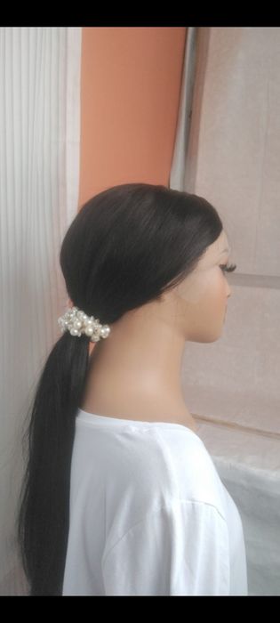 Парик 100%натуральный волос 60см