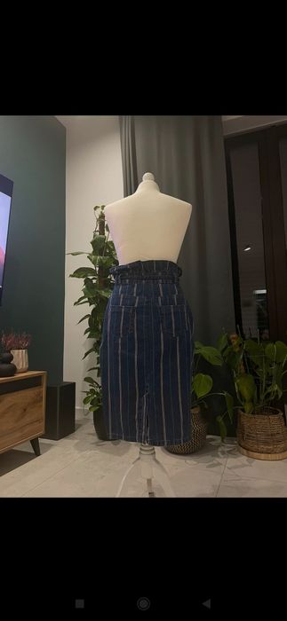 spódnica z wysokim stanem