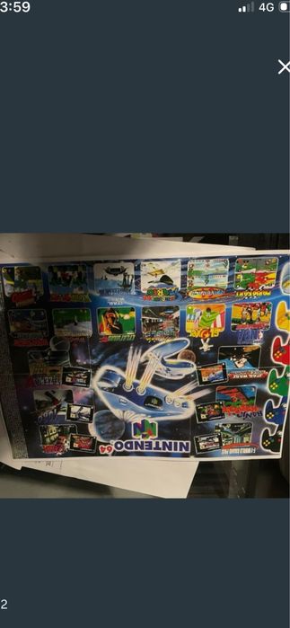 Folheto Nintendo 64