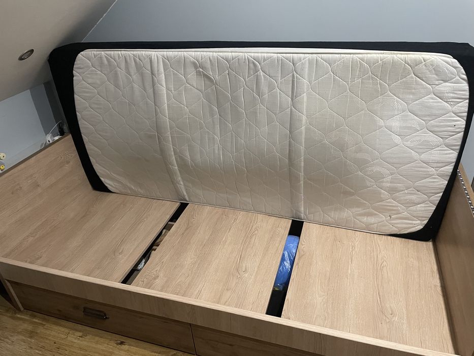 Łóżko 90/200 z szufladami