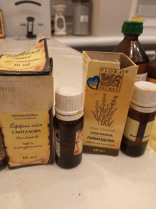 Олії косметичні набір 22 шт