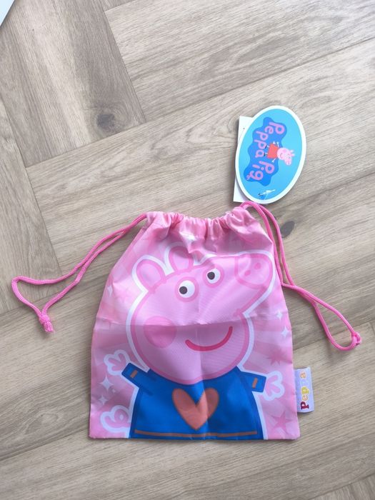 Zestaw dla dzieci Świnka Peppa: plecak, piórnik, torba