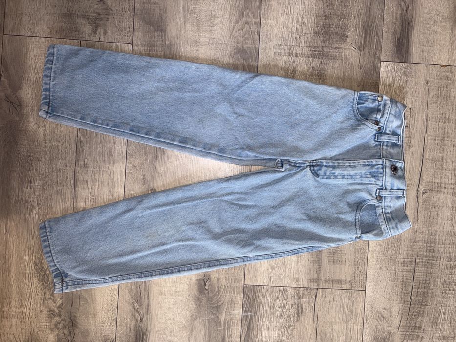 Bella Jeans spodnie z szeroką prostą nogawką 122 7 lat