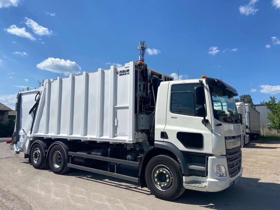 DAF CF 300  DAF CF 300 2019 r euro 6 ZOELLER MEDIUM X2
