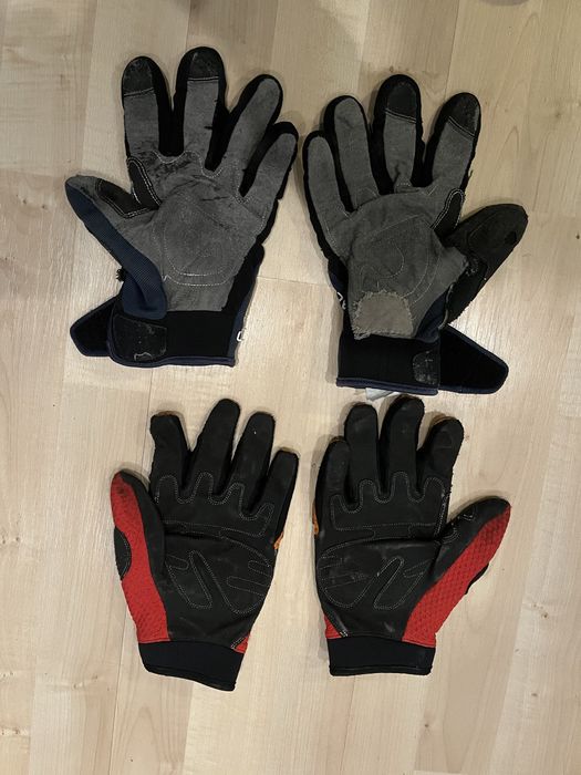 2 pares de luvas de motocross
