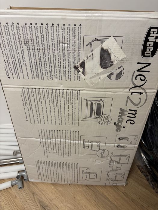 Łóżeczko  Chicco next2me magic