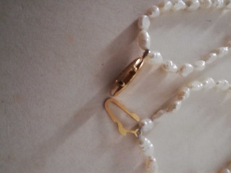 Pulseira vintage de pérolas
