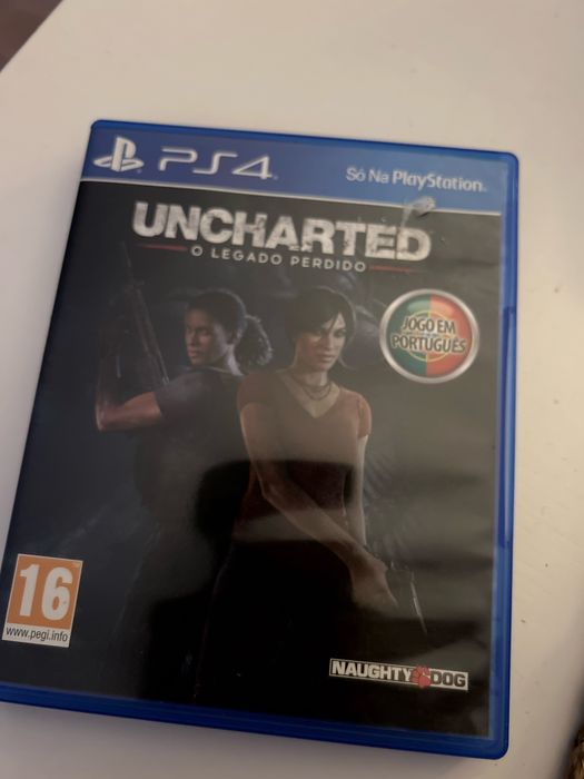 Vendo jogo ps4 uncharted - o legado perdido