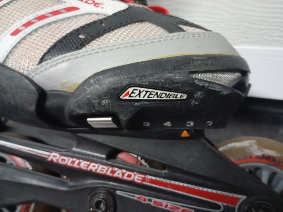Patins em linha.